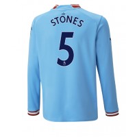 Manchester City John Stones #5 Fußballbekleidung Heimtrikot 2022-23 Langarm